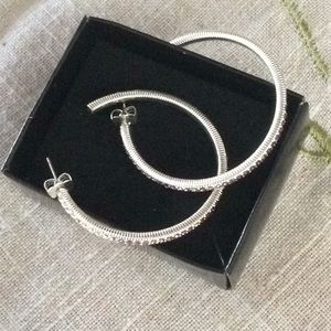 NWOT Avon hoop earrings